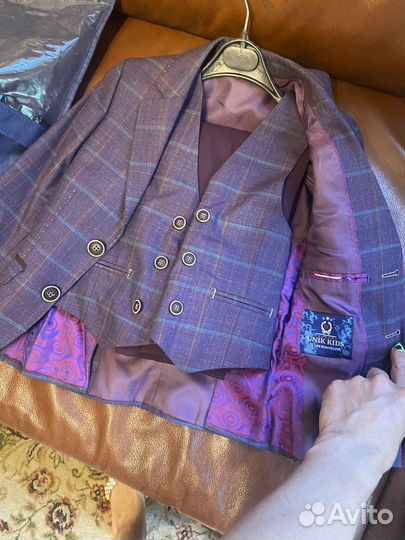 Костюм тройка для мальчика 104 размер