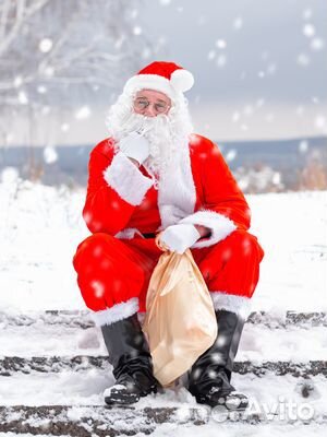 Костюм Санта Клауса взрослый