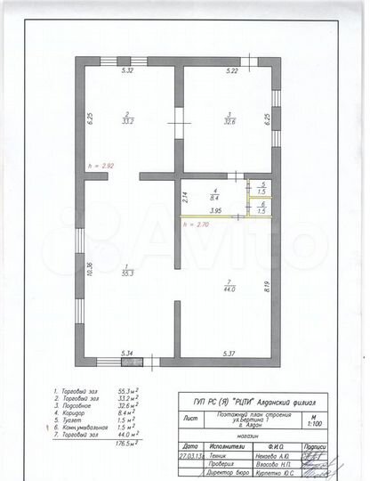 Свободного назначения, 176 м²