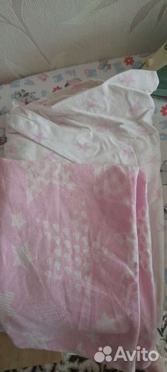 Простынь на резинке 120 60