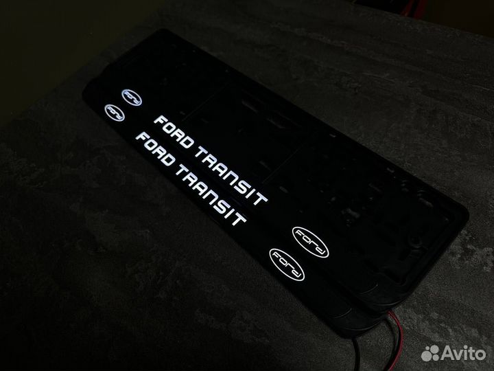 LED рамка номера с вашим дизайном