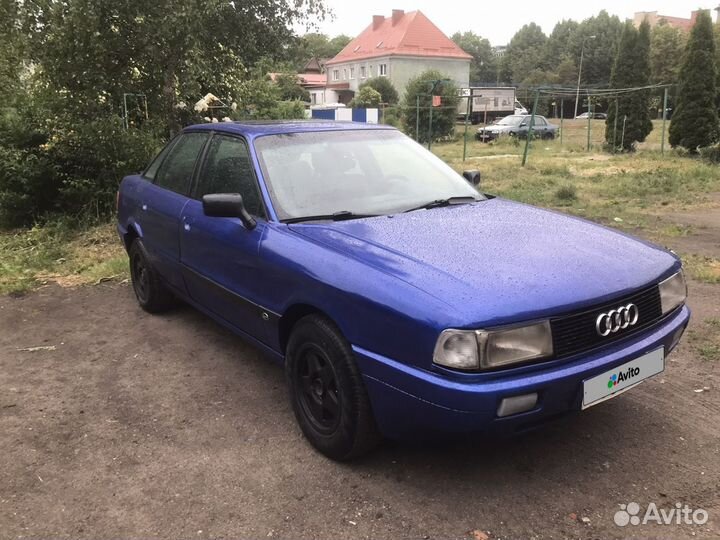 Audi 80 1.8 МТ, 1990, 250 000 км