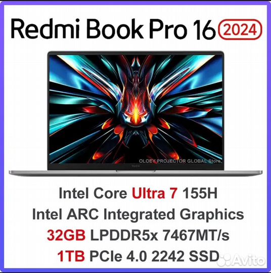 Redmi book pro 16 2024
