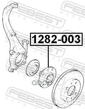 Ступица передняя (hyundai elantra/lantra (CA) 2