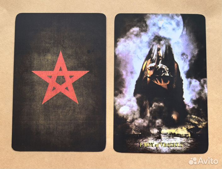 Taro Шаббат, sabbath tarot + брошюра и мешочек