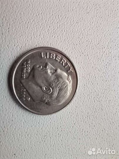 Коллекция из трех монет Liberty One Dime