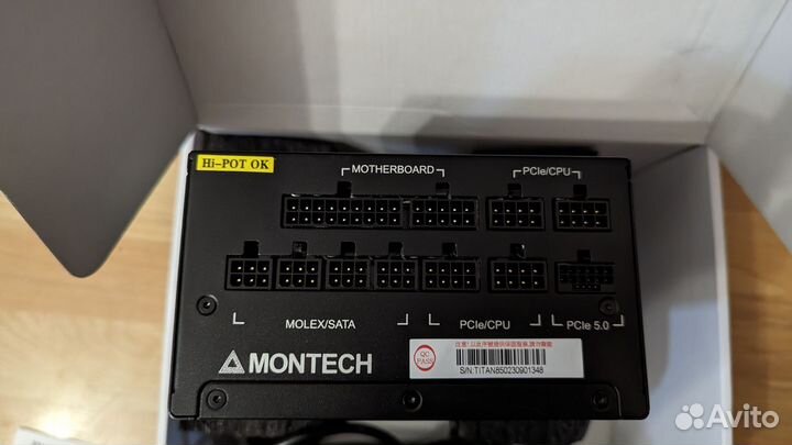 Блок питания Montech titan gold 850W