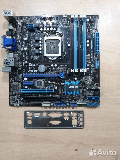 Материнская плата asus P8H77-M, LGA 1155