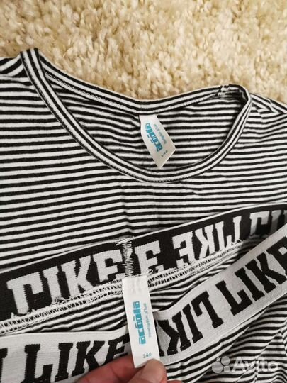 Пакет одежды на девочку 146