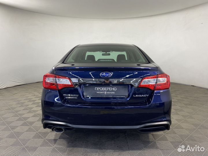 Subaru Legacy 2.5 CVT, 2018, 156 889 км