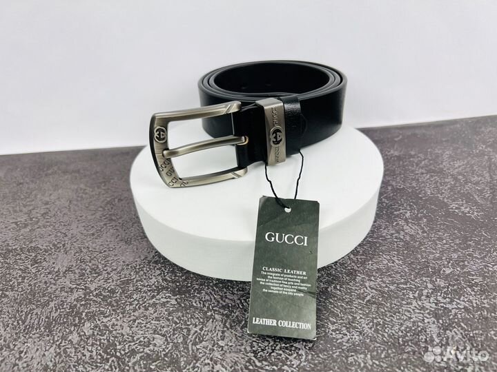 Ремень мужской кожаный Gucci