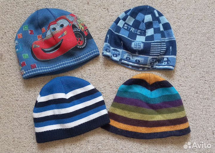 Шапки зимние на мальчика