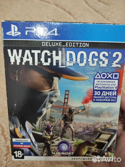 Диск ps4 Watch dogs 2