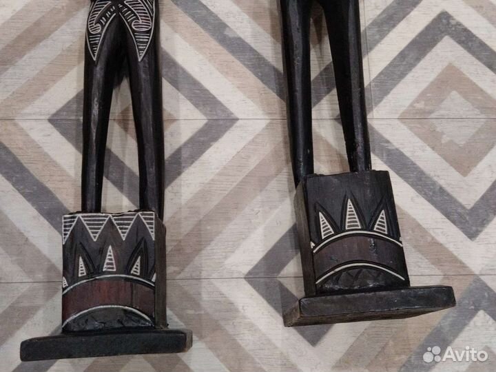 Статуи Африка (дерево) 1метр