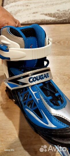 Роликовые коньки раздвижные детские, р.30-33