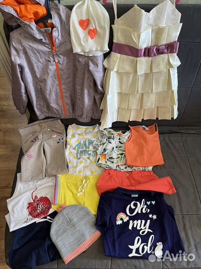 Одежда для девочки пакетом на 6 лет