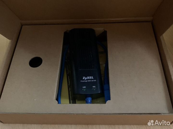 Модем adsl с USB zyxel P-630S EE