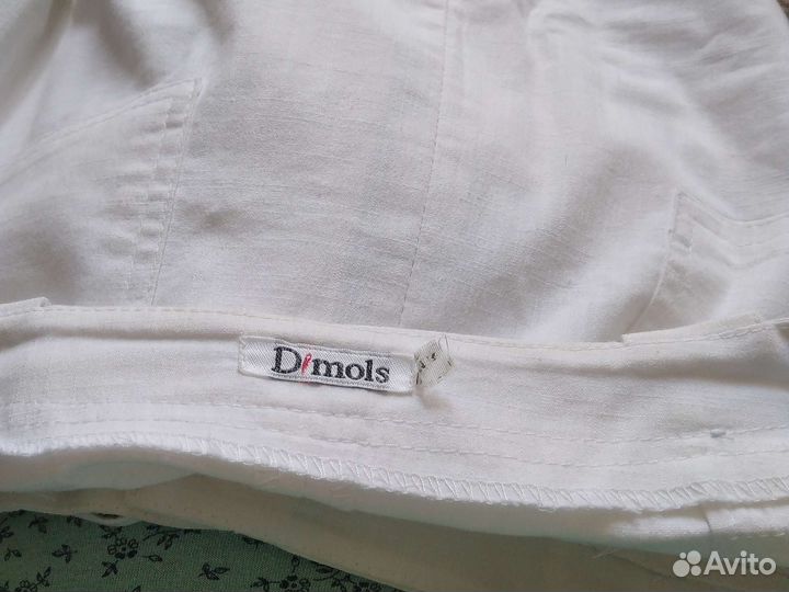 Белая хлопковая юбка