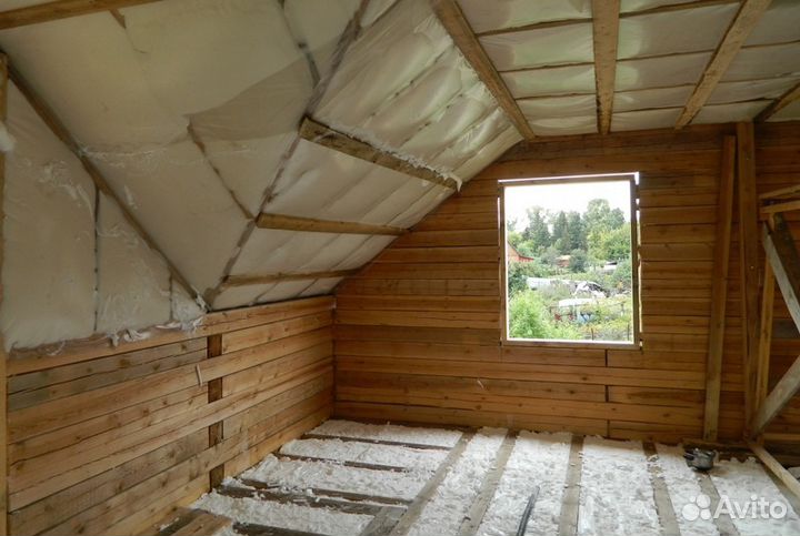 Утепление Домов Пеноизолом