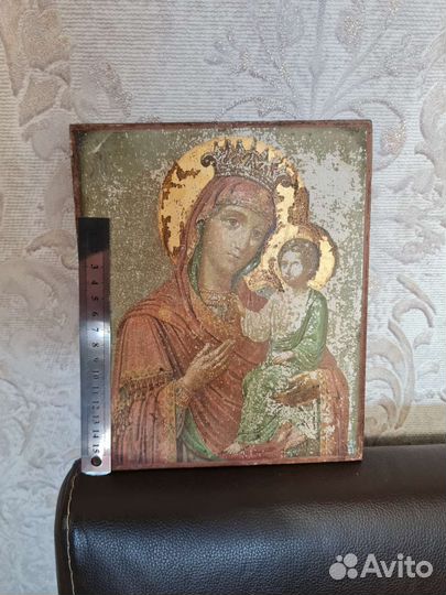 Икона старинная Афон