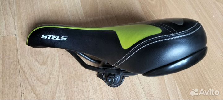 Седло для велосипеда кожаное