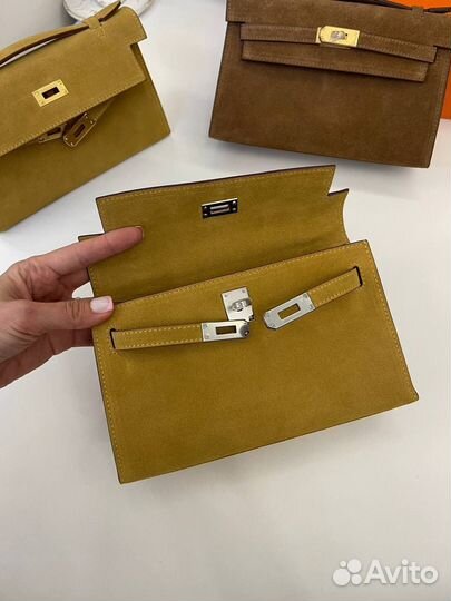 Сумка hermes kelly pochette GHW