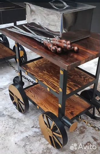 Мангал Паровоз