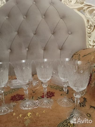 Хрустальные фужеры