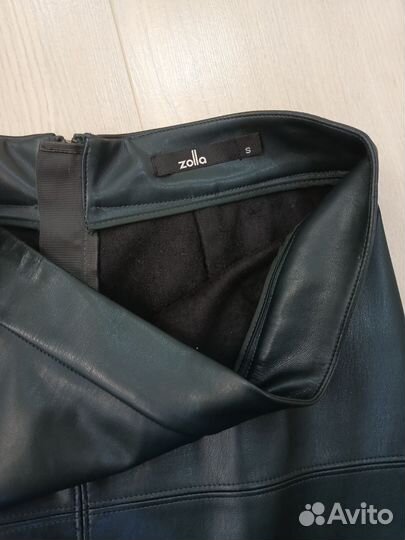 Юбка кожзам