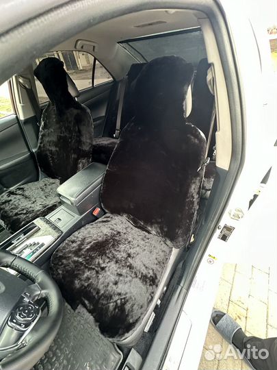 Меховые накидки на сидения доработанные