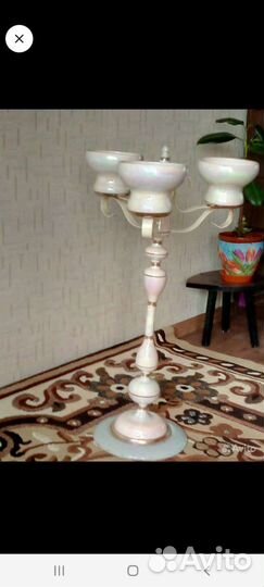 Подставка для цветов напольная керамическая