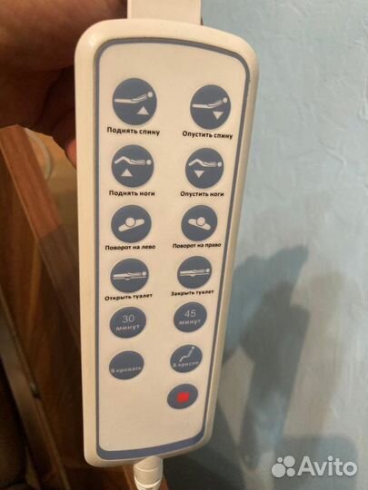 Кровать для лежачих больных elektro MET rent