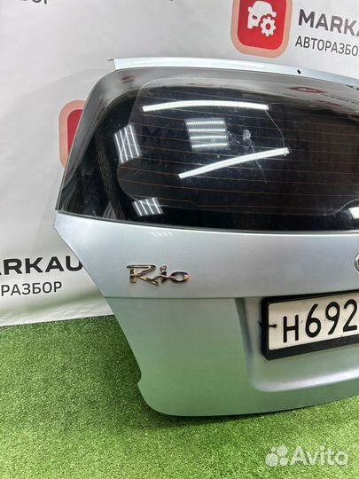 Крышка багажника Kia Rio 2 1.4 G4EE