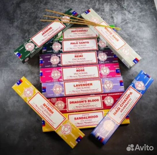 Ароматические палочкиВриндавана,Сатьи Индия Кришна