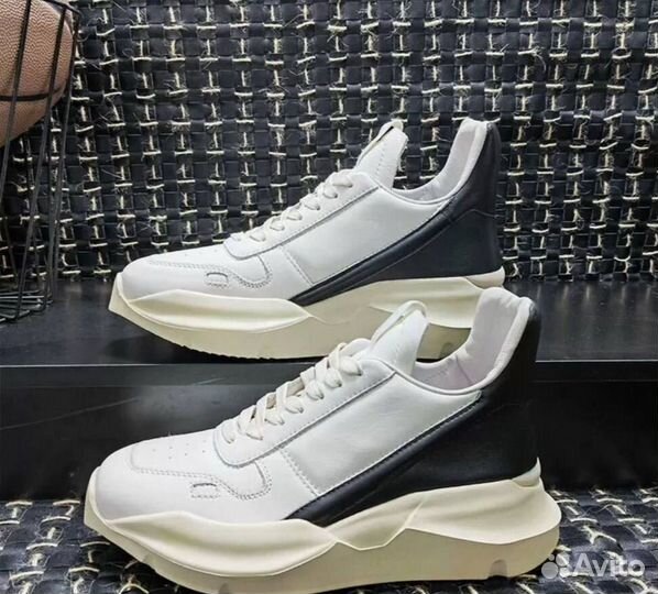 Кроссовки Rick Owens Ss22 runway with runner jumbo