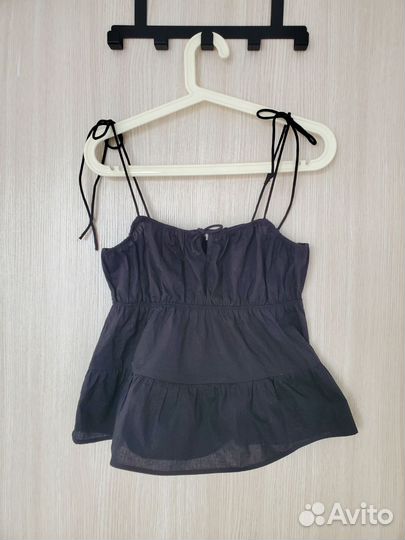 Топ с воланами H&M 44р