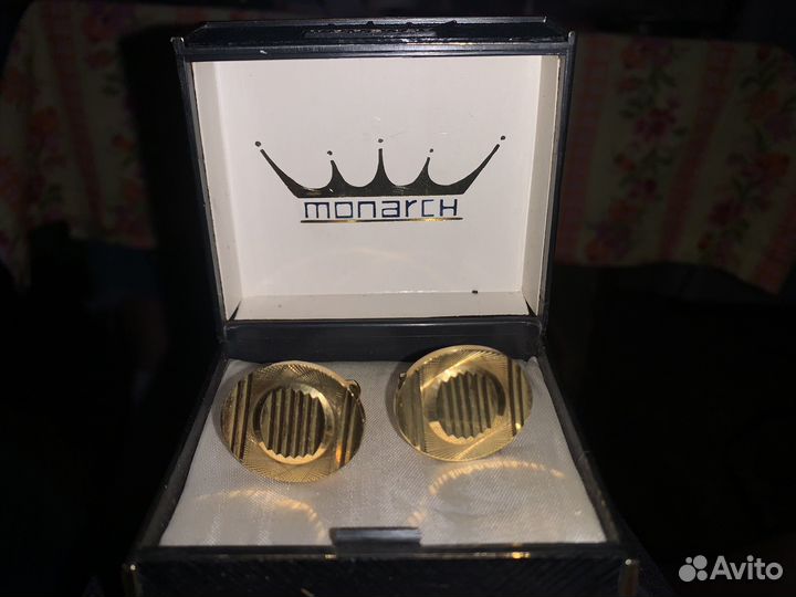 Запонки винтаж СССР