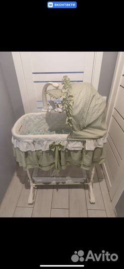 Кроватка люлька babyton