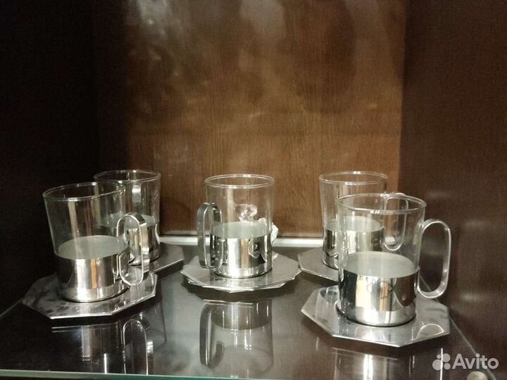 Стаканы граненые СССР без губы