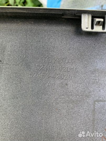 Накладка молдинг заднего бампера RAV 4 40