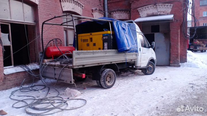 Аренда компрессора сотбойными молоками