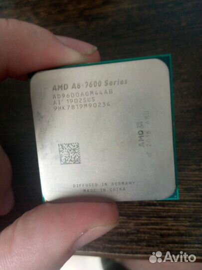 AMD A8-9600 + кулер