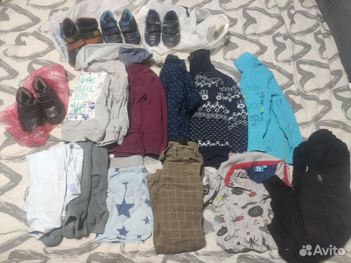 Пакет вещей на мальчика от0 до 3 лет