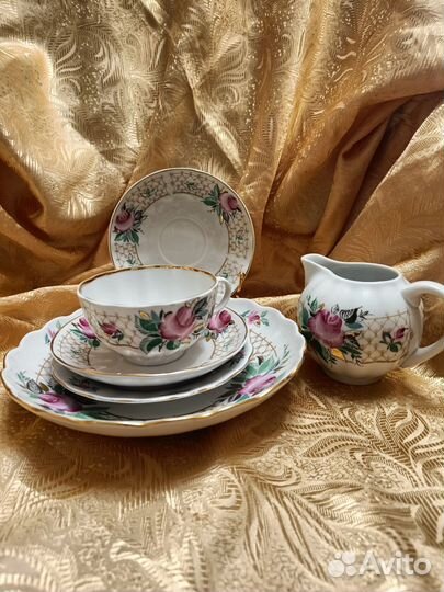 Чайный набор лфз, винтаж