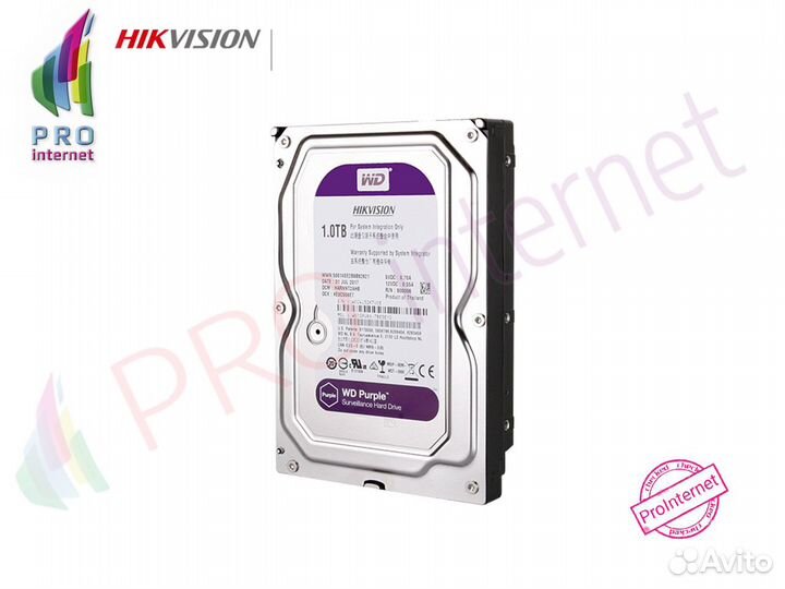 Жесткий диск WD Purple 1TB новый