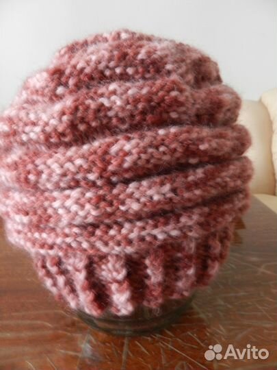 Шапка вязаная 100 шерсть французская