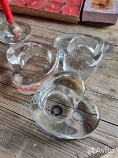 Фужеры свадебные подсвечники