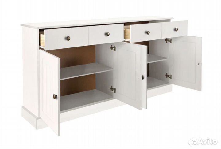 Комод белый из массива сосны Лиотто 4