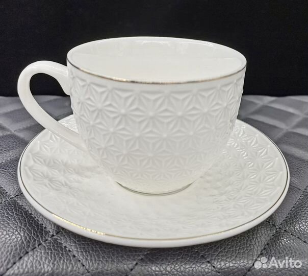 Набор 2-х чайных пар фарфор