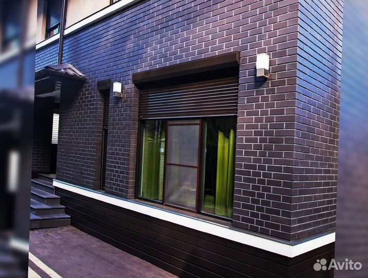 Рольставни на окна RH-45PN 800х1100мм